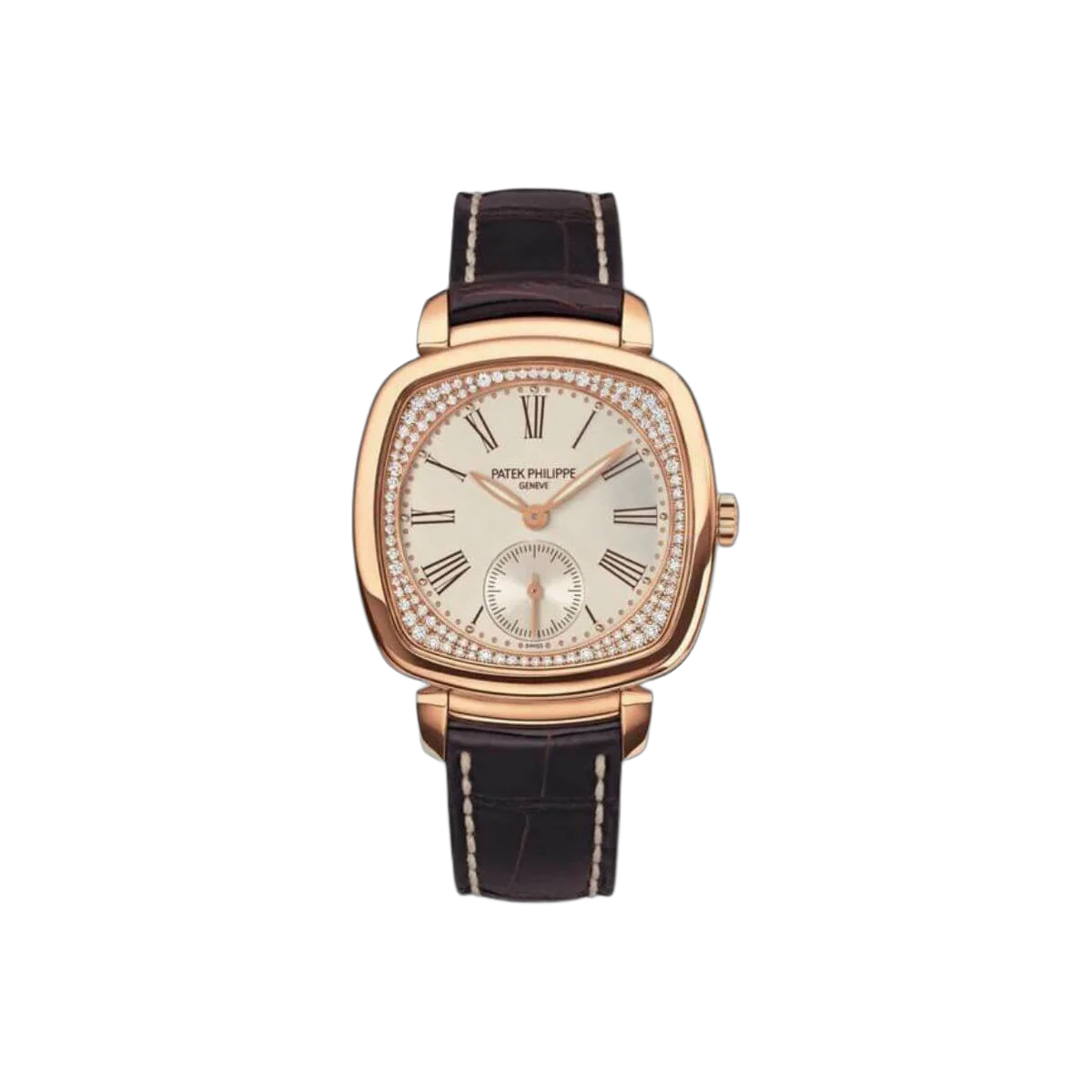 Patek Philippe Gondolo 7041R-001 Rose Gold Silvery Grained Dial