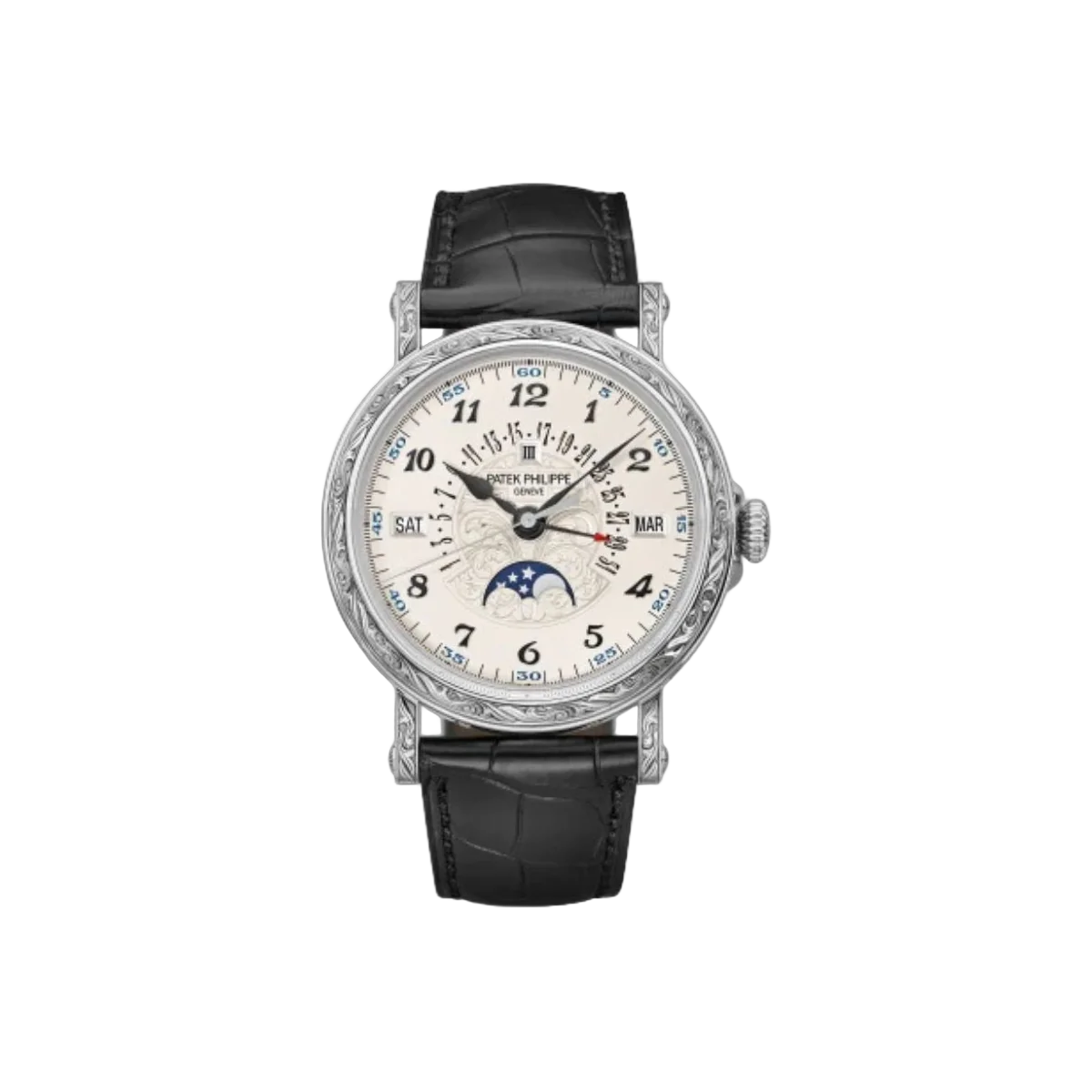 Patek Philippe Grand Complications 5160/500G-001 Perpertual Calendar 18K White Gold Watch