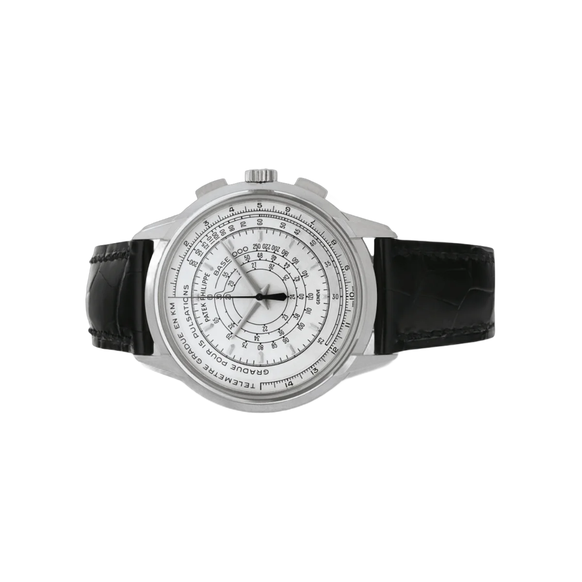 Patek Philippe Multi-Scale Chronograph 5975G-001 175th Anniversary 18k 40mm White Gold Dial Mens Watch (Discontinued Model) – additional product photo 4