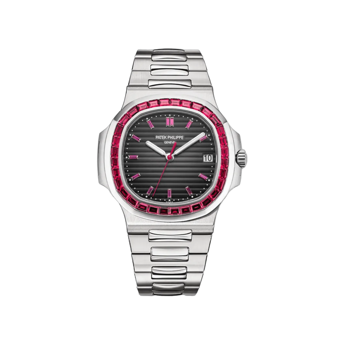 Patek Philippe Nautilus 5711/112P-001 Ruby Bezel 44mm Platinum Limited Edition