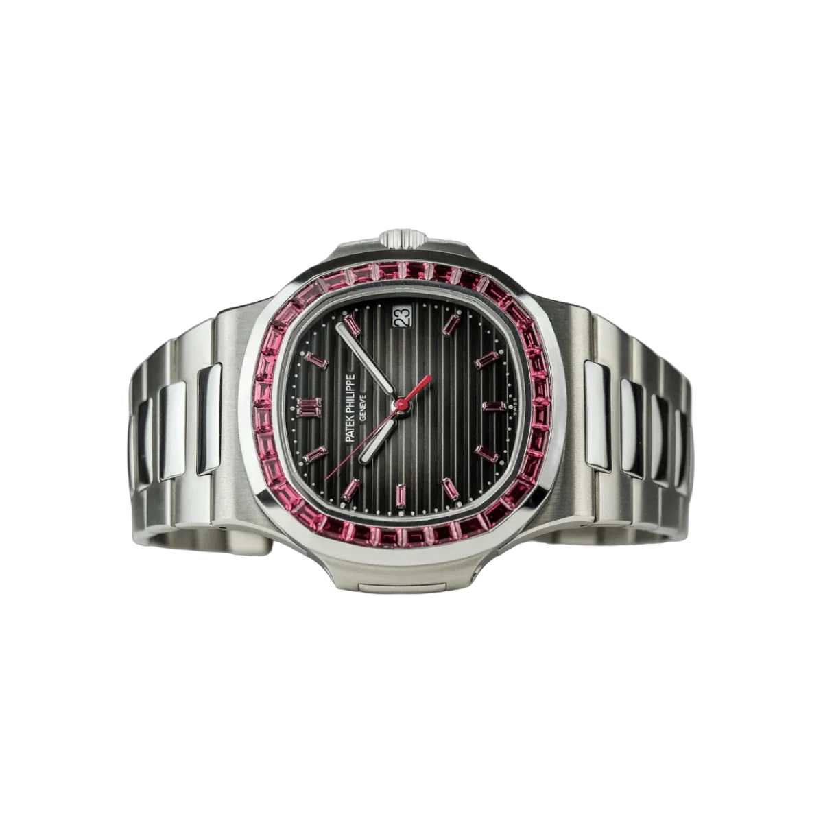 Patek Philippe Nautilus 5711/112P-001 Ruby Bezel 44mm Platinum Limited Edition – additional product photo 2