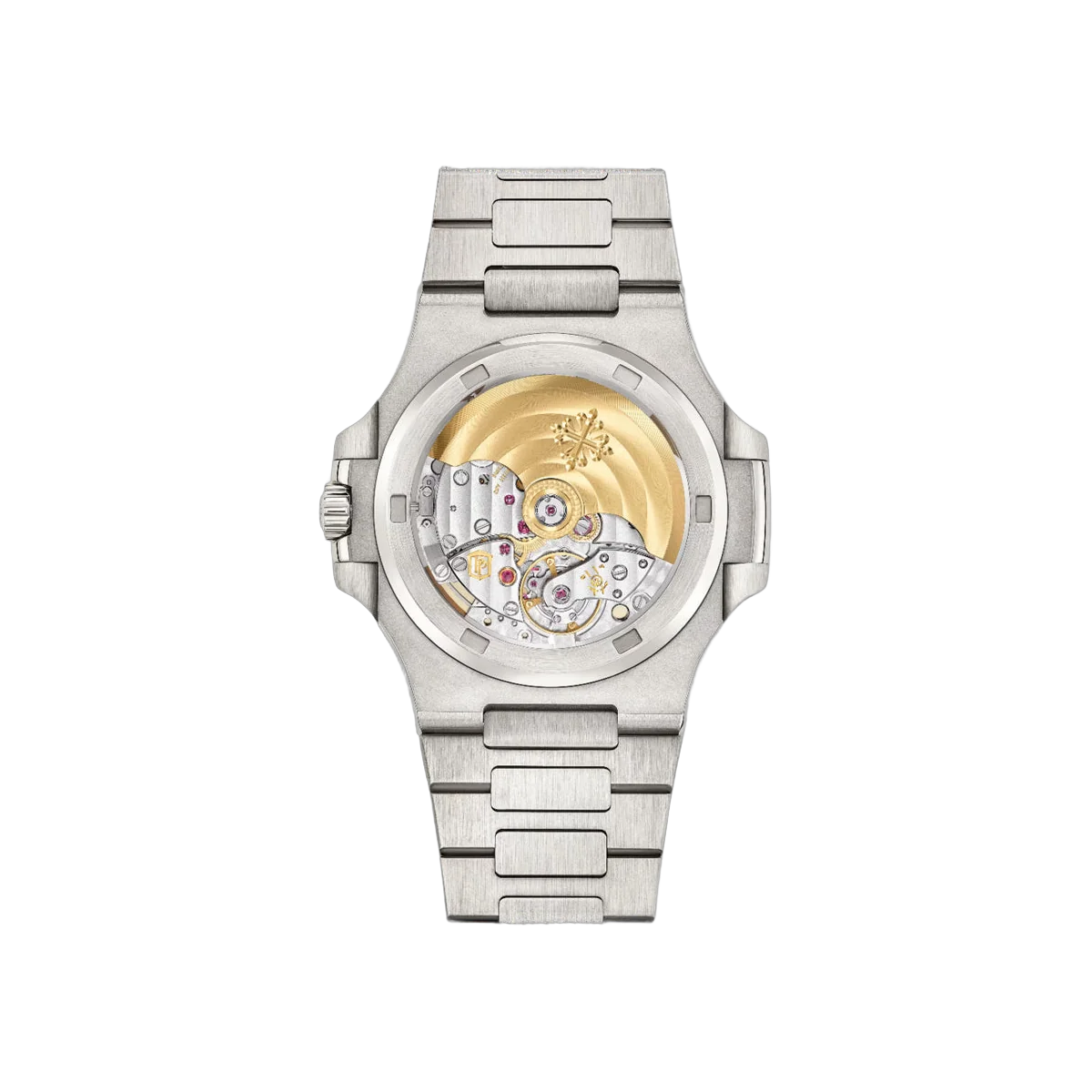 Patek Philippe Nautilus 5711/113P-001 Platinum Baguette-cut Emeralds 40mm Black Dial Men's Watch – additional product photo 2