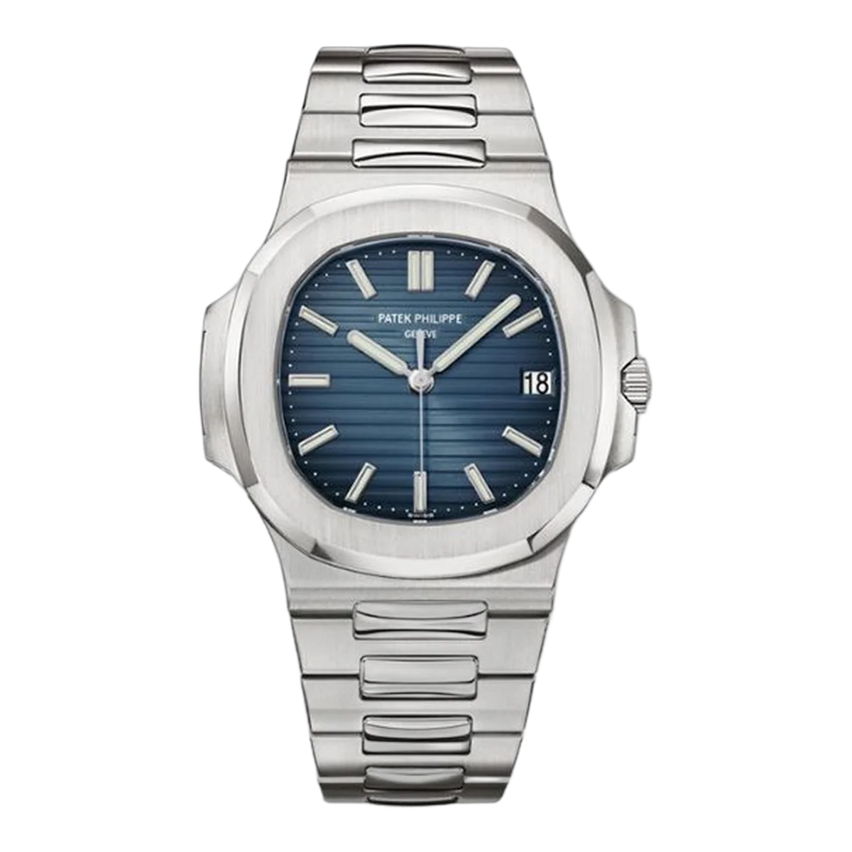 Patek Philippe Nautilus 5711/1A-010 Stainless Steel 40Mm Black-Blue Dial Men's Watch