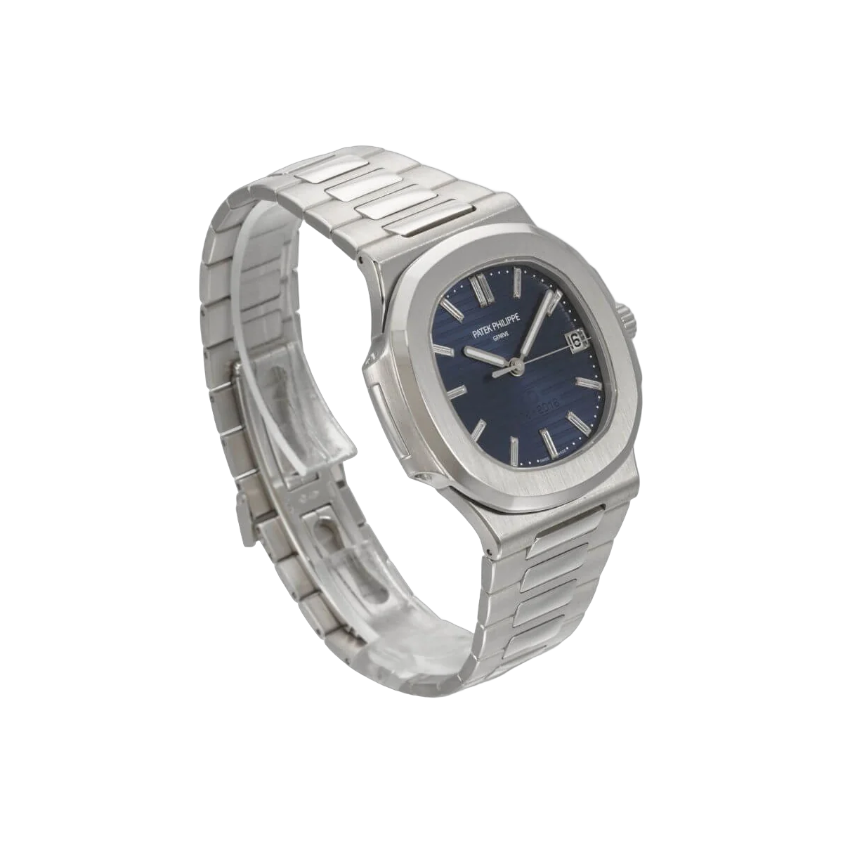 Patek Philippe Nautilus 5711/1P-001 Blue Baguette Dial 40Th Anniversary Limited Edition Of 700 Pieces Platinum Men's Watch – additional product photo 4