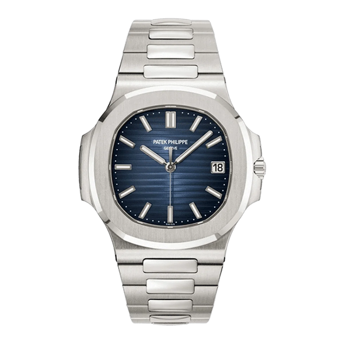 Patek Philippe Nautilus 5811/1G-001 Blue Sunburst Indices Self-Winding 18K White Gold Blue Dial – additional product photo 2