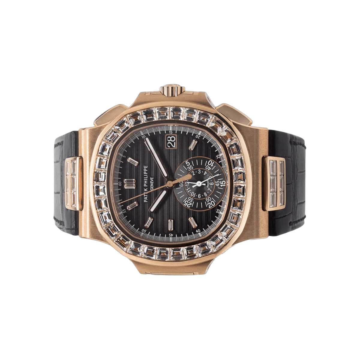 Patek Philippe Nautilus 5980/10R-010 Rose Gold & Diamond Special Edition – additional product photo 4