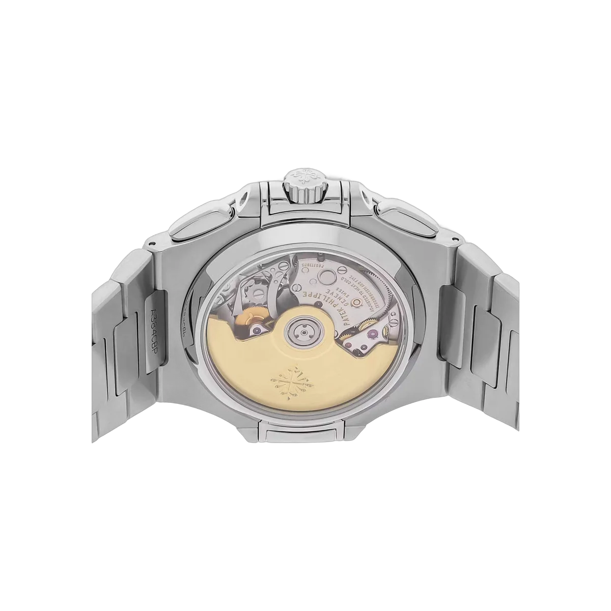 Patek Philippe Nautilus 5980/1A-001 Chronograph Stainless Steel Blue Grey Dial 40.5mm Men's Watch – additional product photo 5