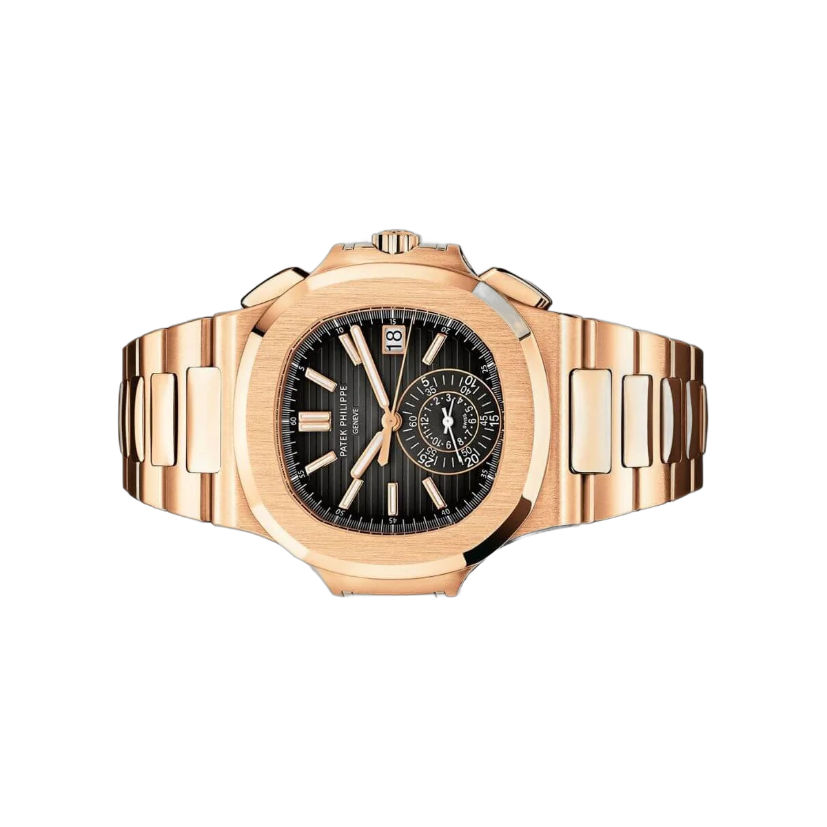 Patek Philippe Nautilus 5980/1R-001 18k Rose Gold Black Gradient Dial – additional product photo 4