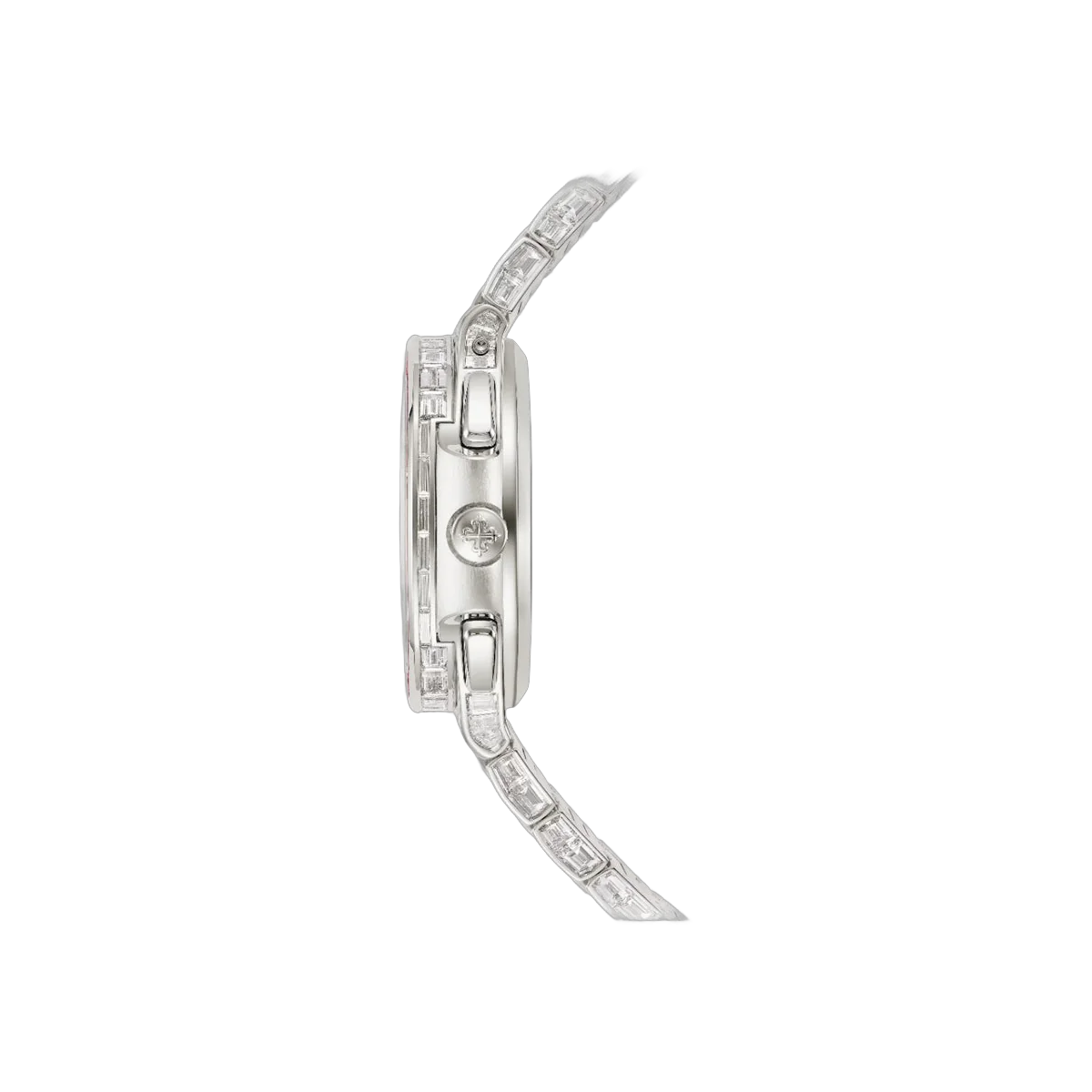 Patek Philippe Nautilus 5990/1422G-001 White Gold Diamond and Ruby Set 40.5mm Black Dial Men's Watch – additional product photo 4