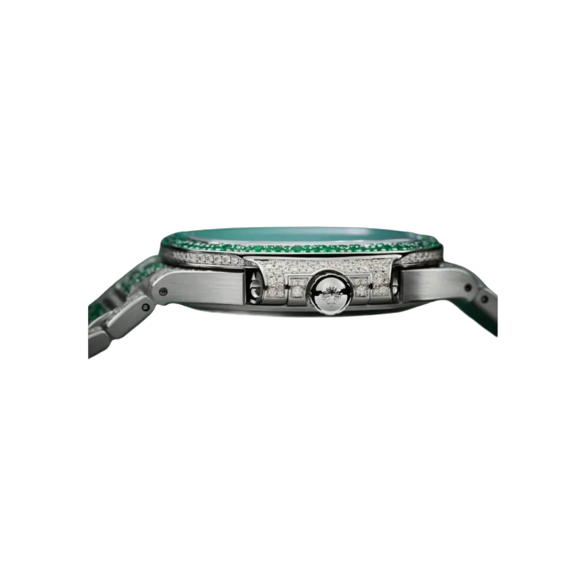 Patek Philippe Nautilus 7118/1453G-001 Haute Joaillerie Automatic Emeralds Diamond – additional product photo 7