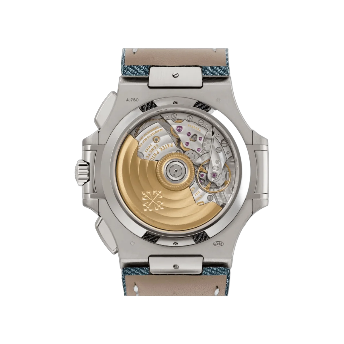 Patek Philippe Nautilus self-winding 5980/60G-001 Blue Dial – additional product photo 5
