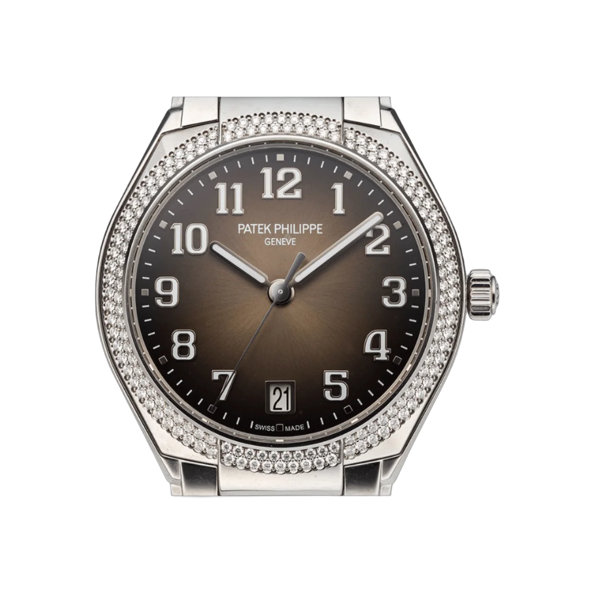 Patek Philippe Twenty 4 7300/1200A-010 Stainless Steel 36mm Gray Sunburst Dial Womens Watch – additional product photo 5