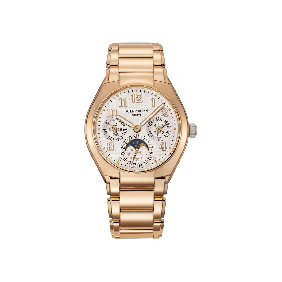 Patek Philippe Twenty-4 7340/1R-001 in Rose Gold 36mm Silver Dial Ladies Watch