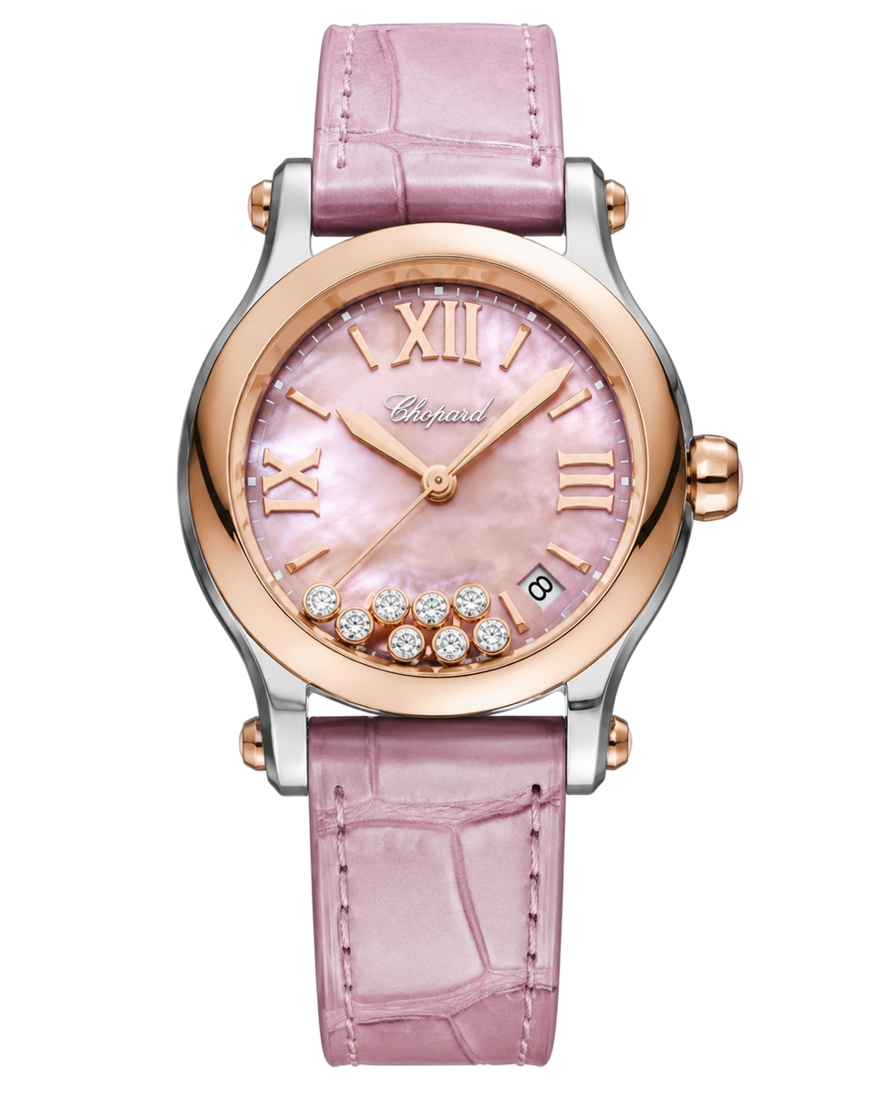 Chopard Happy Sport Automatic 36mm Pink MOP Dial 278559-6021