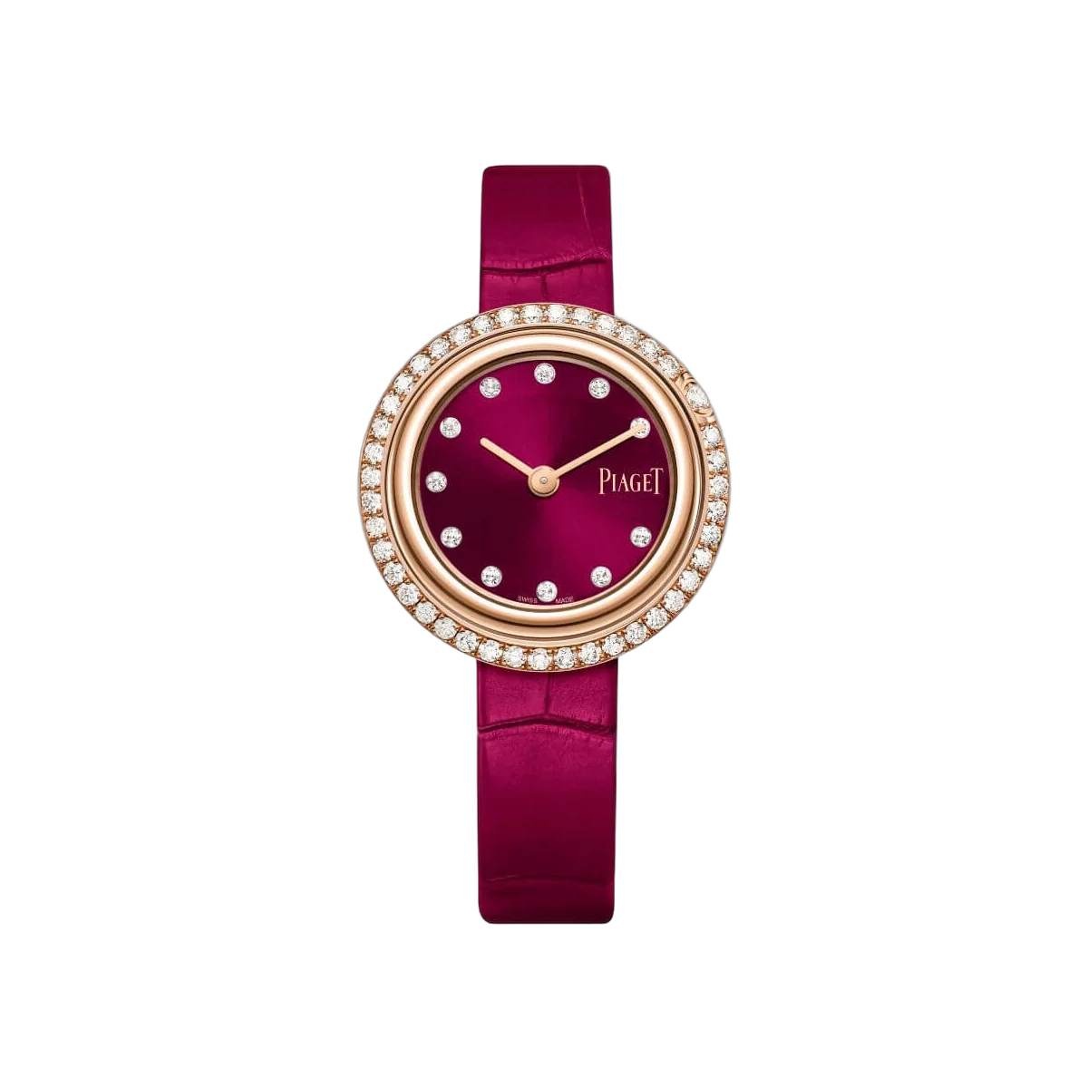 Piaget Possession G0A44096 Quartz Cerise Pink Gem-Set Dial