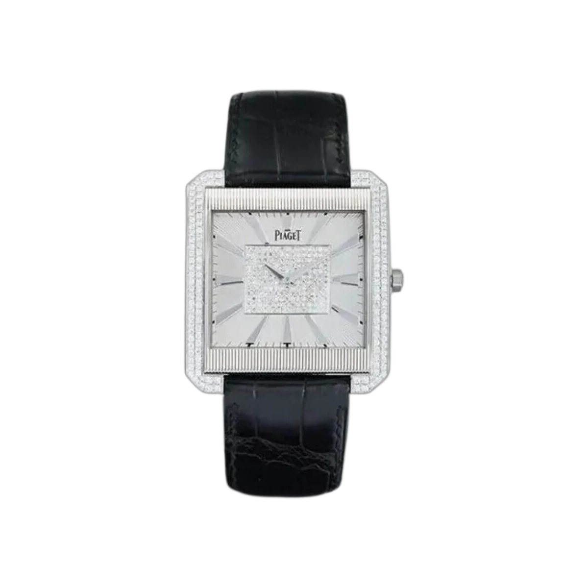 Piaget Protocole XXL Circa P10454 White Gold And Diamond-Set Rectangular