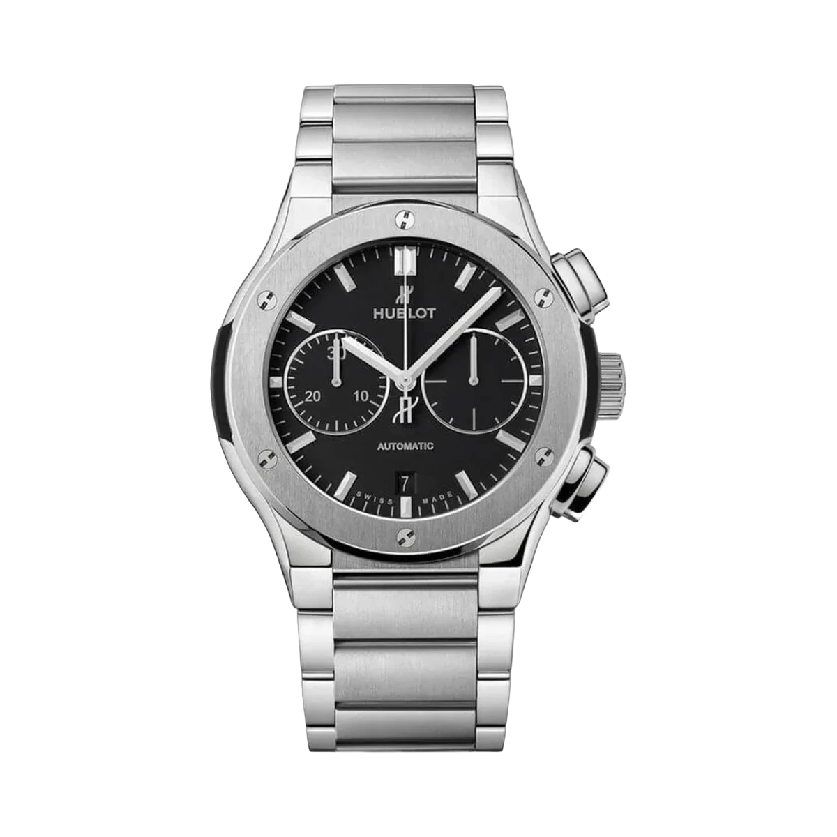 Hublot Classic Fusion 520.Nx.1170.Nx Chronograph Black Dial