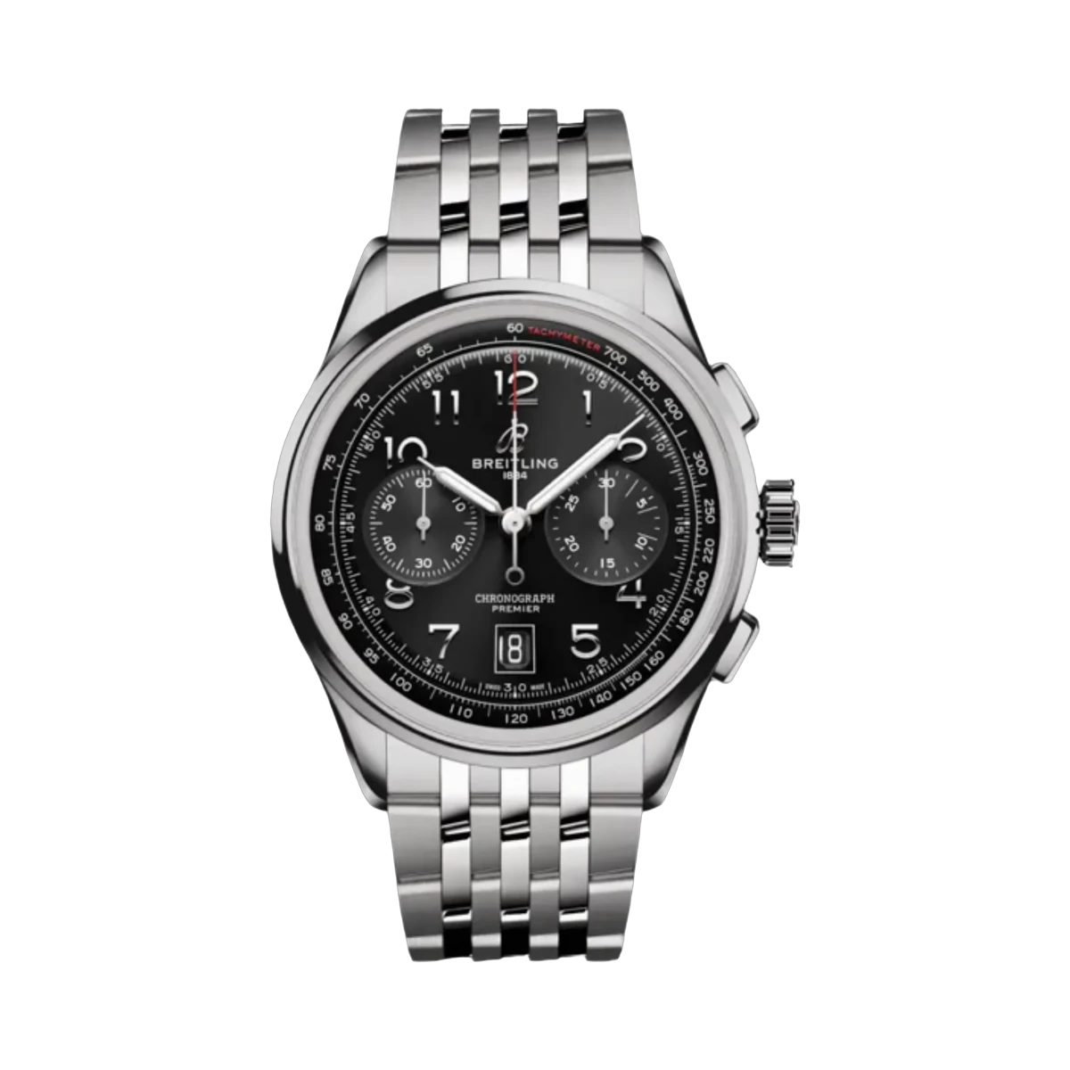 Breitling AB0145221B1A1 PREMIER B01 CHRONOGRAPH 42 BLACK DIAL
