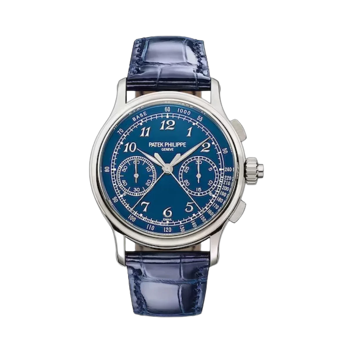 Patek Philippe Grand Complications 5370P-011 Split Second Chronograph Blue Leather