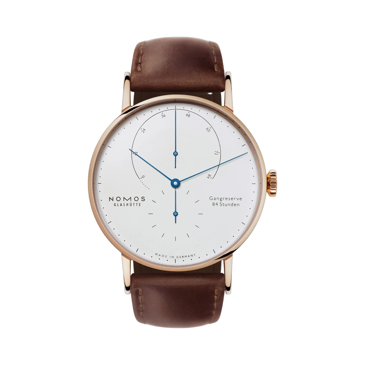 Glashutte Original Lambda 932 42mm 18K Everose Gold Manual