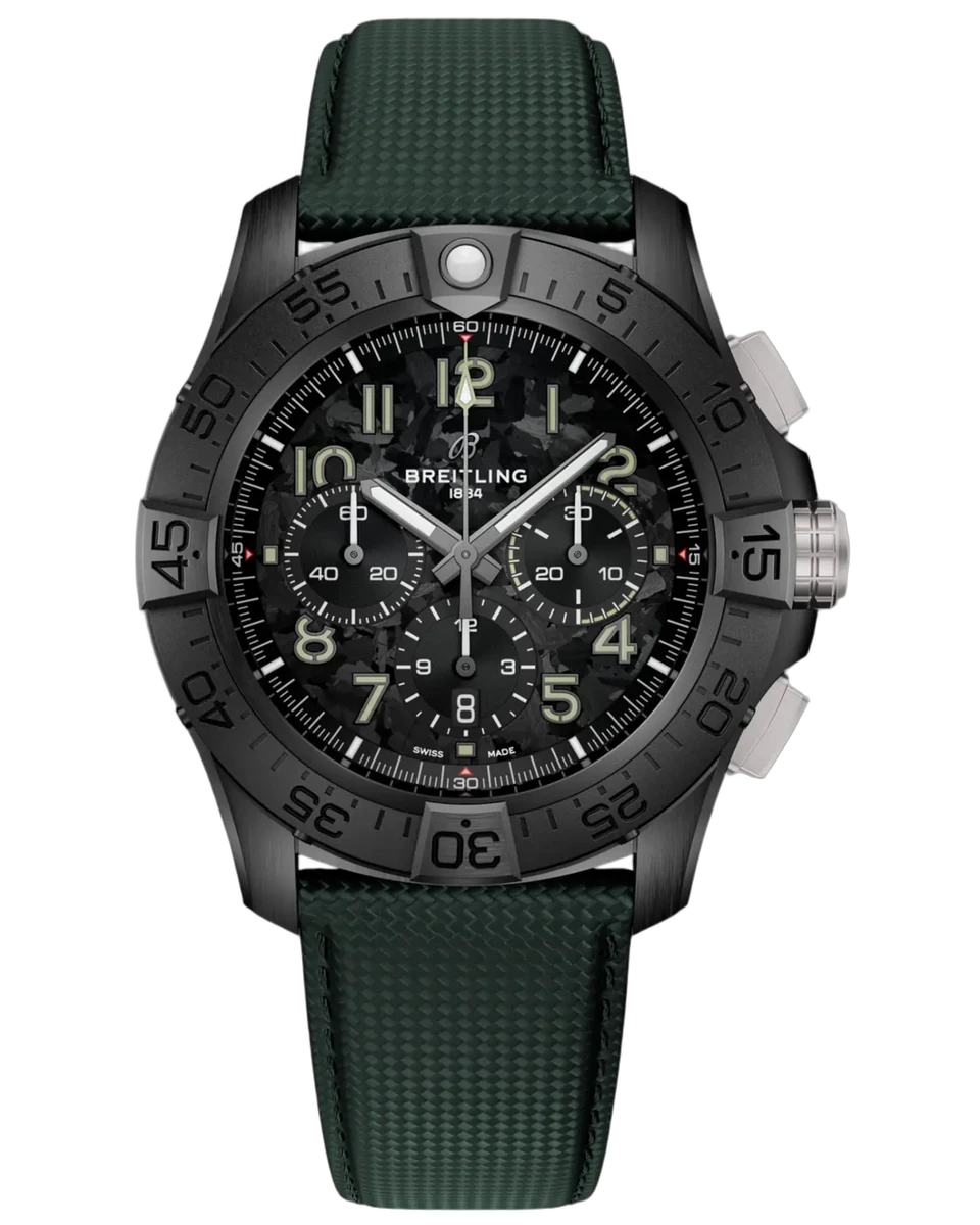 Breitling SB0148101B1X1 SUPER AVENGER B01 CHRONOGRAPH 46 NIGHT MISSION KHAKI GREEN