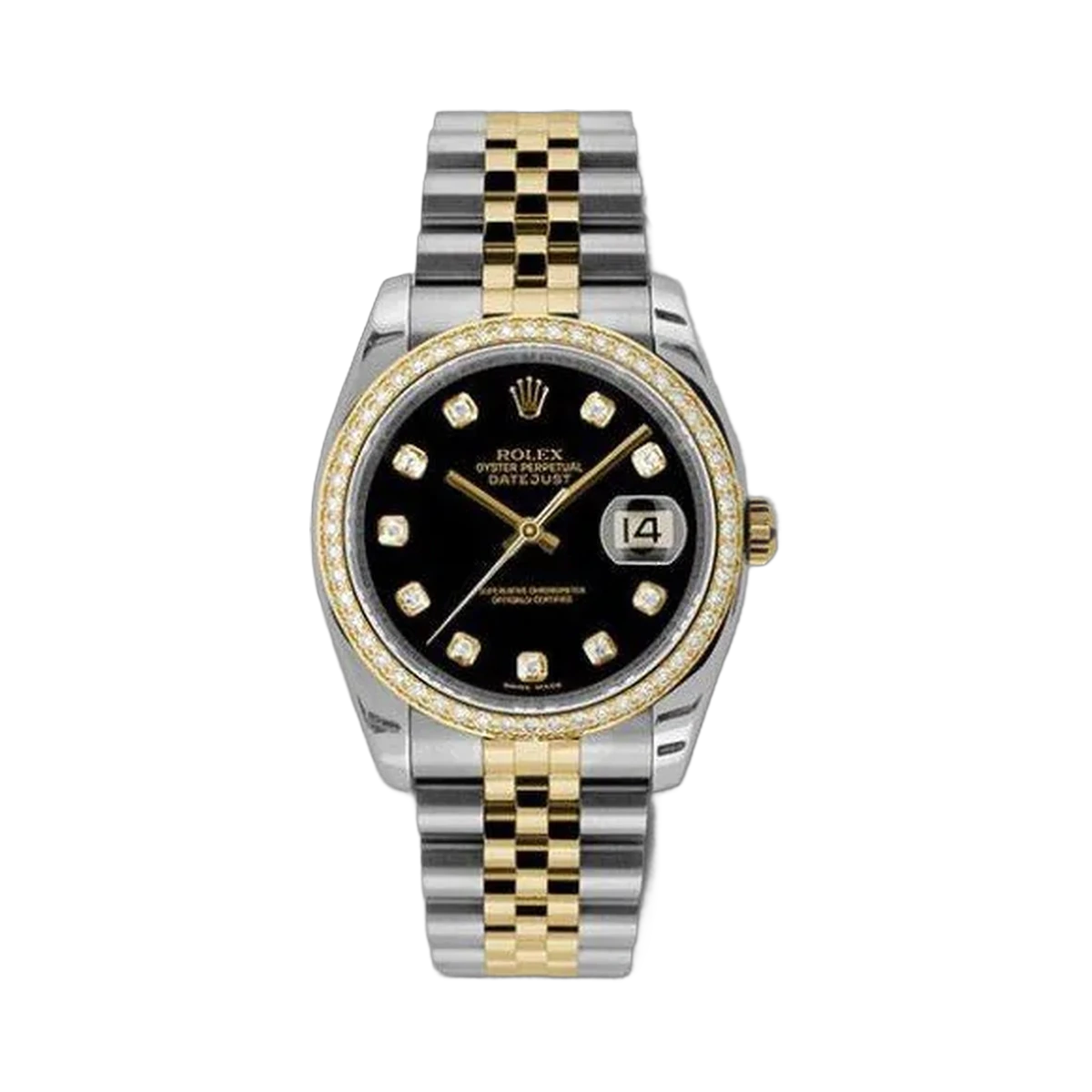 Rolex Datejust Stainless Steel 36Mm Ladies Watch