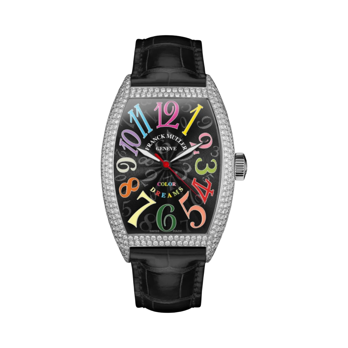 Franck Muller Master Geneve Master of Complications Colour Dreams Quartz Diamond Bezel V32 QZ Col Drm AC NR