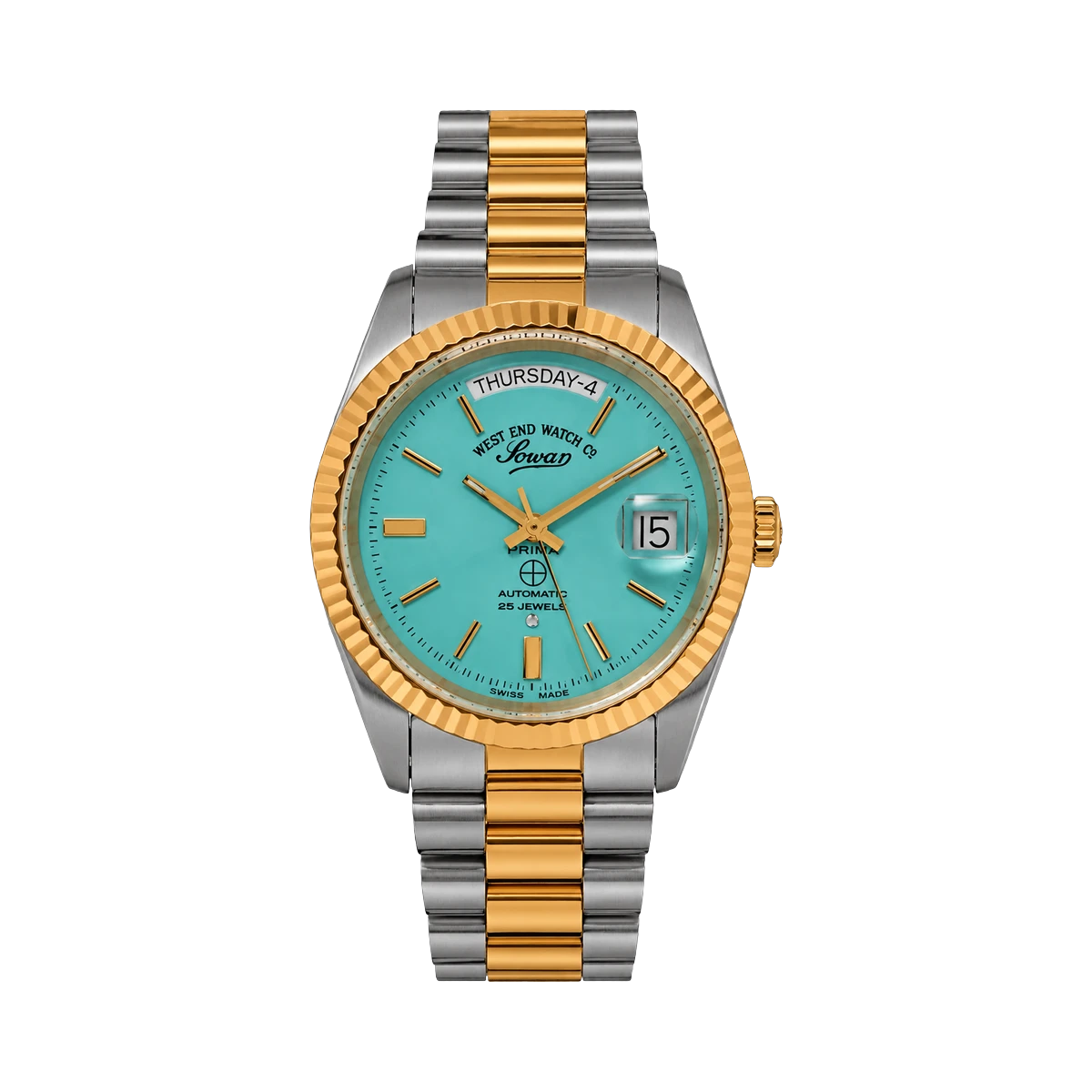West End Watch Co. Classic Tiffany Automatic Two Tone Dial 6828.20.3337 37mm Stainless Steel