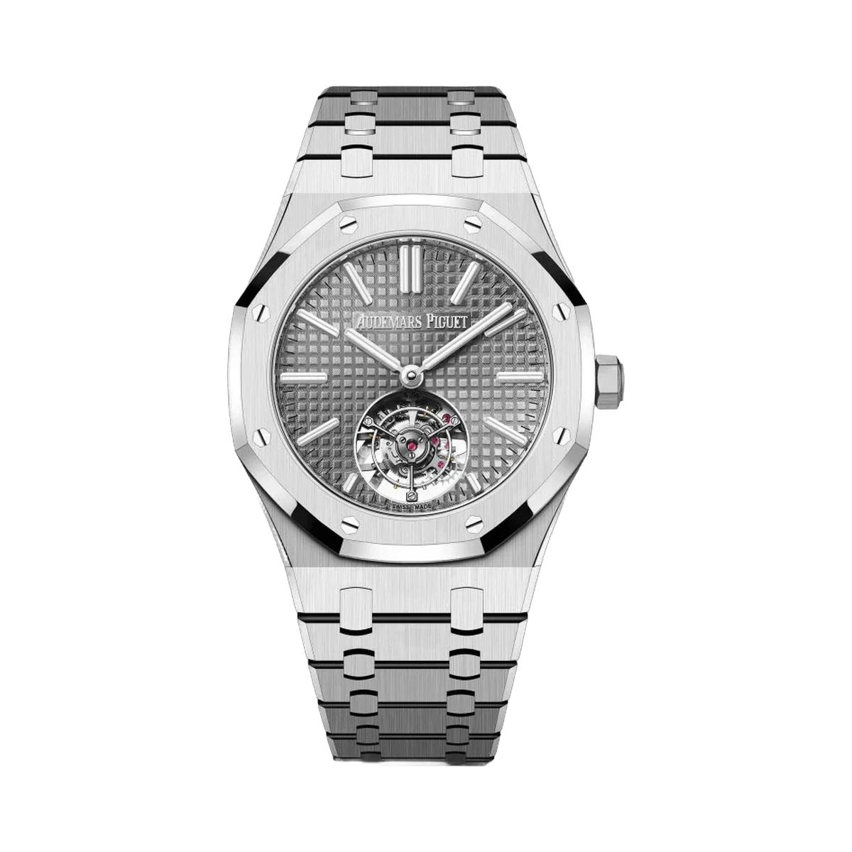 Audemars Piguet Royal Oak 26730ST.OO.1320ST.06 Flying Tourbillion Stainless Steel 41mm Grey Dial