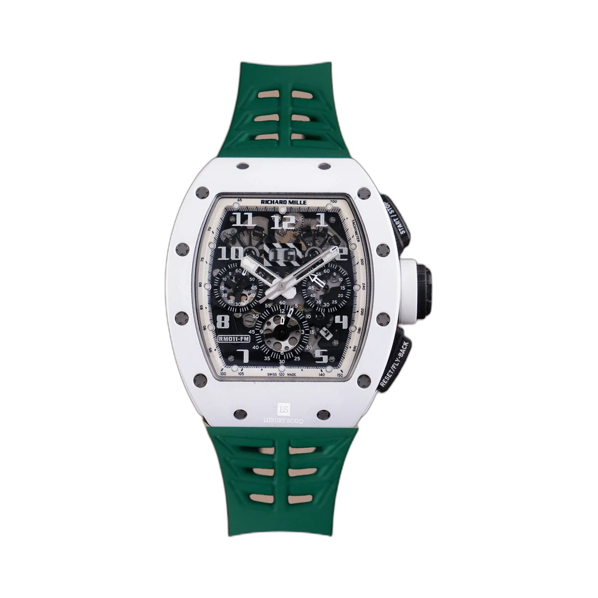 Richard Mille RM 011 FM 'White Ghost' White Ceramic - Limited to 30 pieces