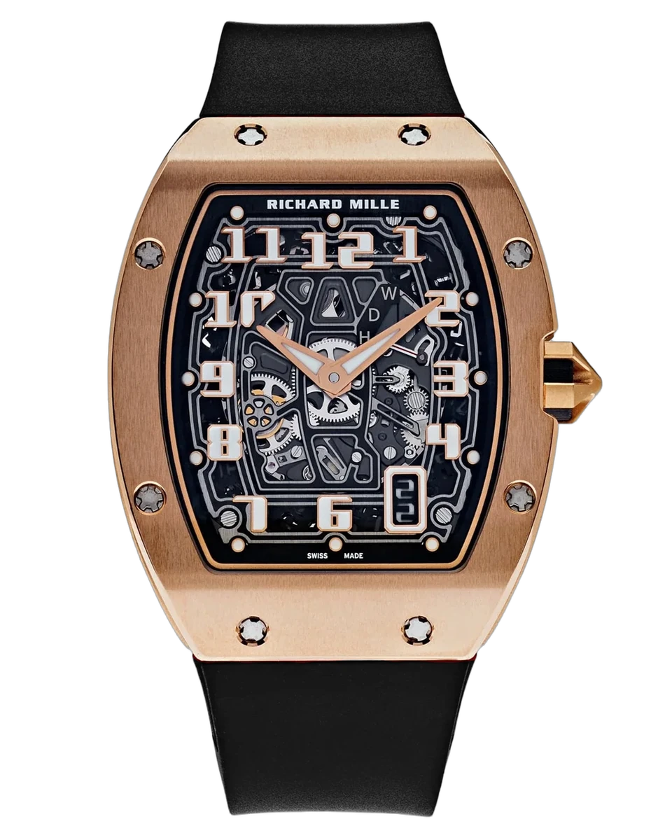 Richard Mille RM 67-01 Rose Gold Skeleton Dial