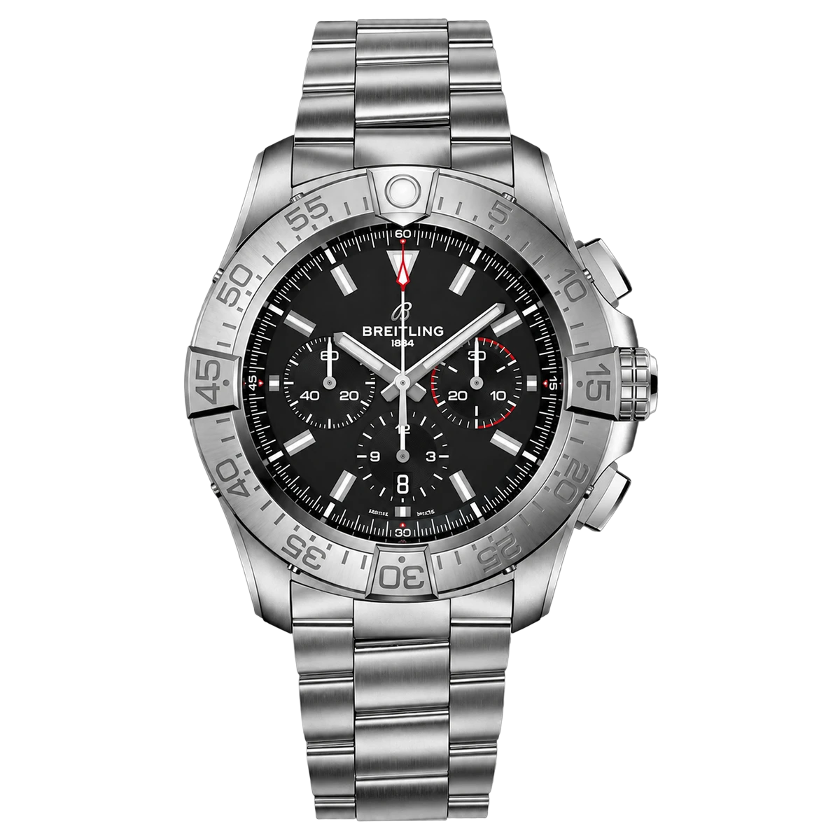 Breitling EB0148101B1E1 SUPER AVENGER B01 CHRONOGRAPH 46 BLACK DIAL
