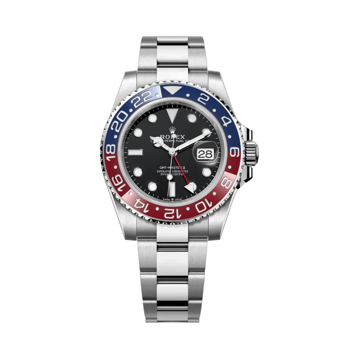 Rolex Gmt Master II 126710BLRO-0002 Pepsi 40mm Oystersteel Oyster Bracelet Men’s Watch