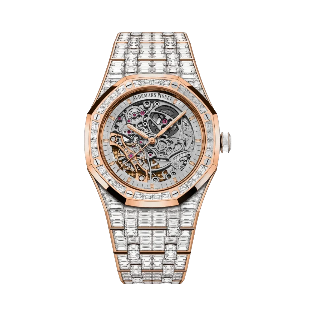 爱彼 Royal Oak 15417Or.Zz.1267Or.01 灰色表盘 长方形钻石