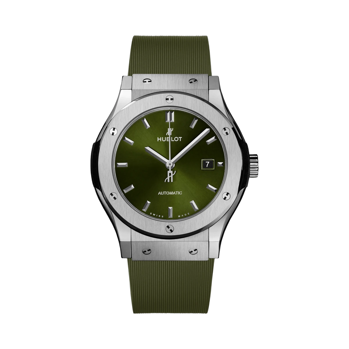 Hublot Classic Fusion Green 542.NX.8970.RX Titanium 42mm Automatic
