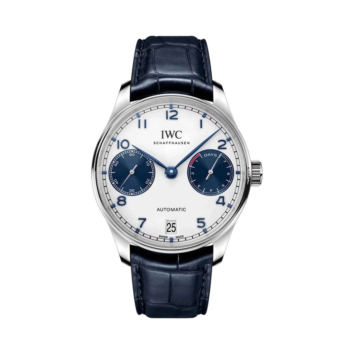 IWC Schaffhausen Portugieser Automatic White Dial IW500715 42.5mm Stainless Steel
