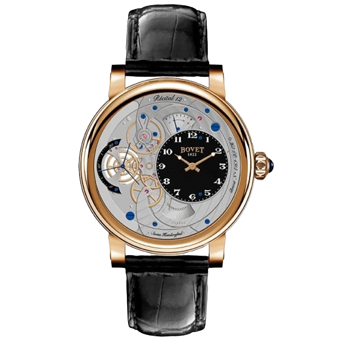 Bovet Dimier Recital 12 Monsieur Dimier DTR12-42 RG-000-B1-01 15/100, 42mm 18K Rose Gold