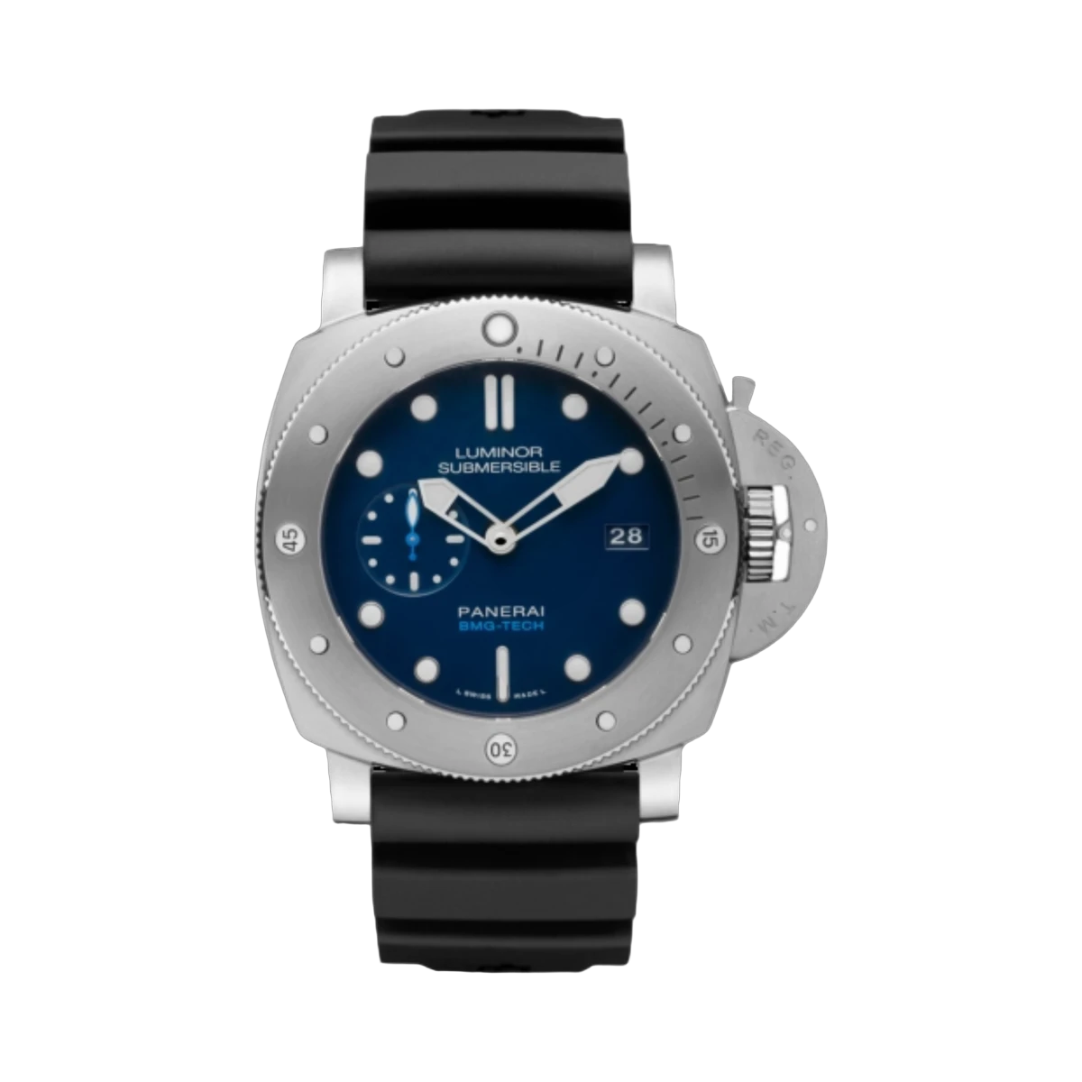 Panerai Submersible PAM00692 BMG Tech 47mm Blue Dial Stainless Steel