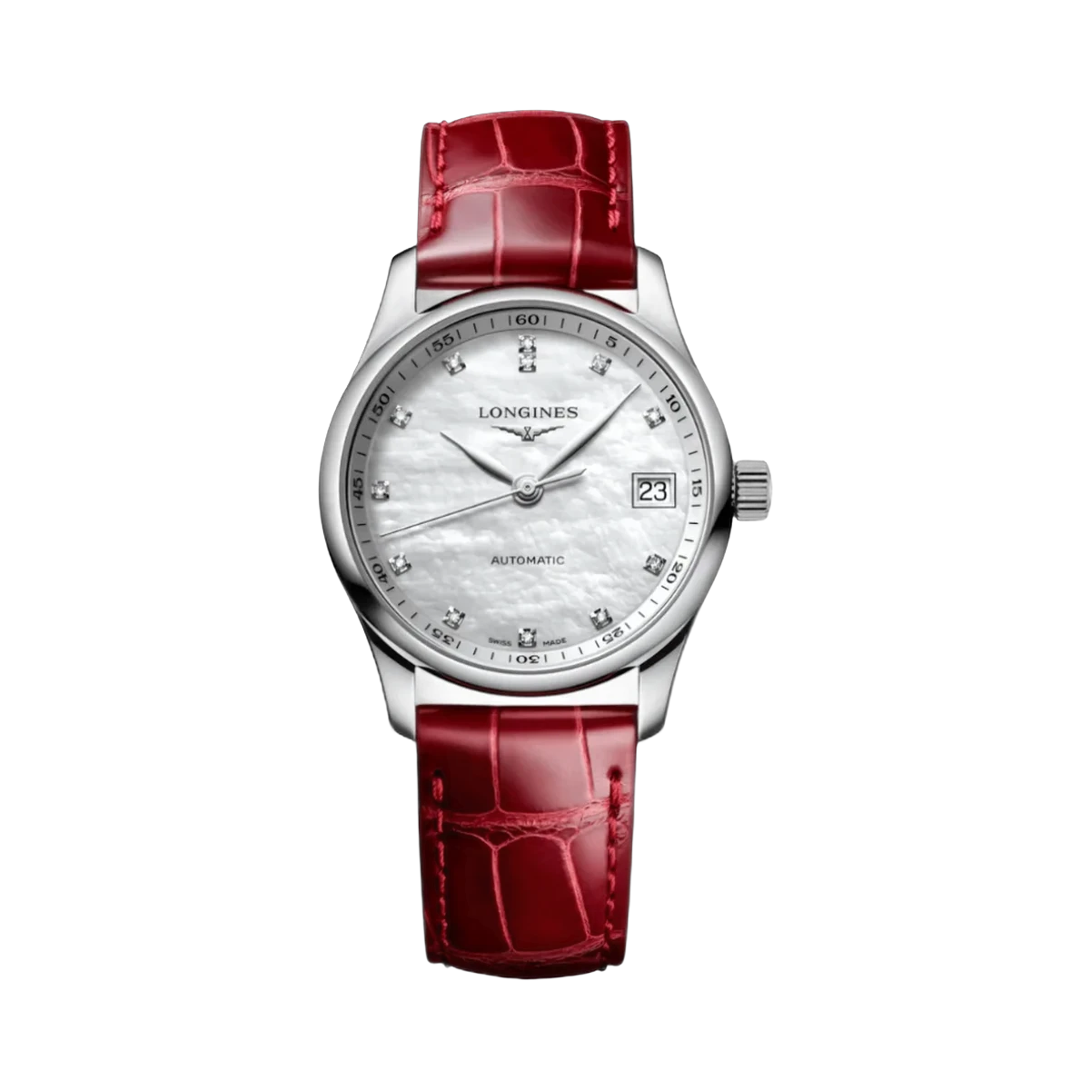 Longines Master Collection L23574872 Automatic 34mm MOP Dial Womens Watch