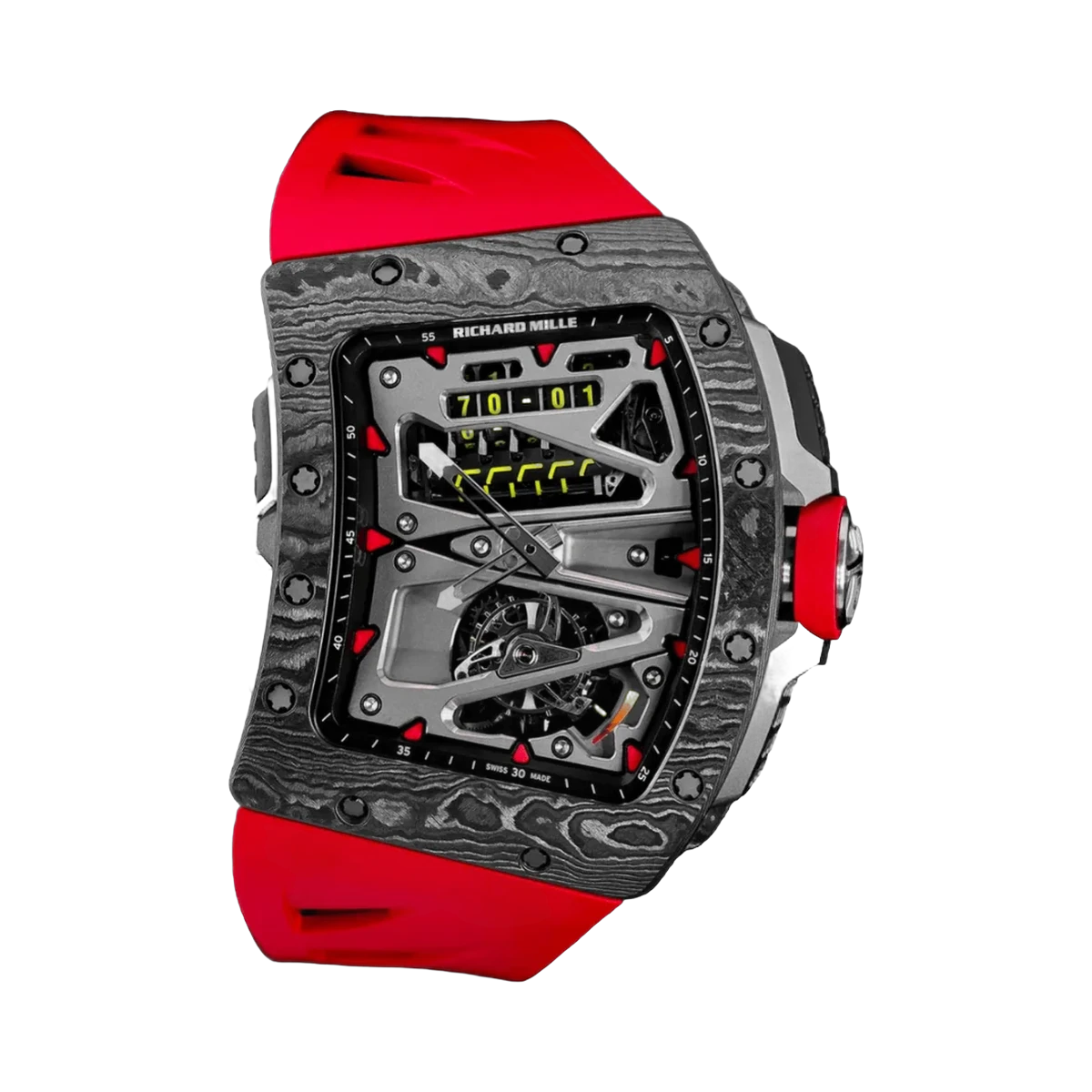Richard Mille RM70-01 Tourbillon Alain Prost Limited Edition Skeleton Dial
