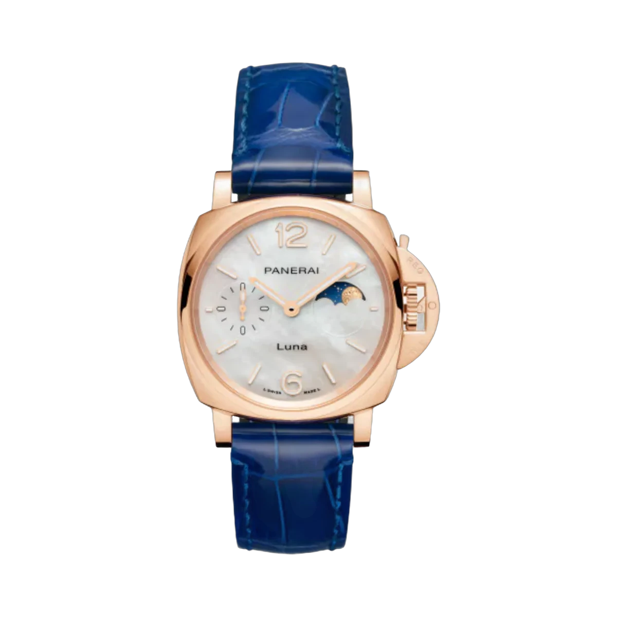 Panerai Luminor Due Luna PAM01181 Polished Goldtech Mother of Prearl 38mm Unisex Watch
