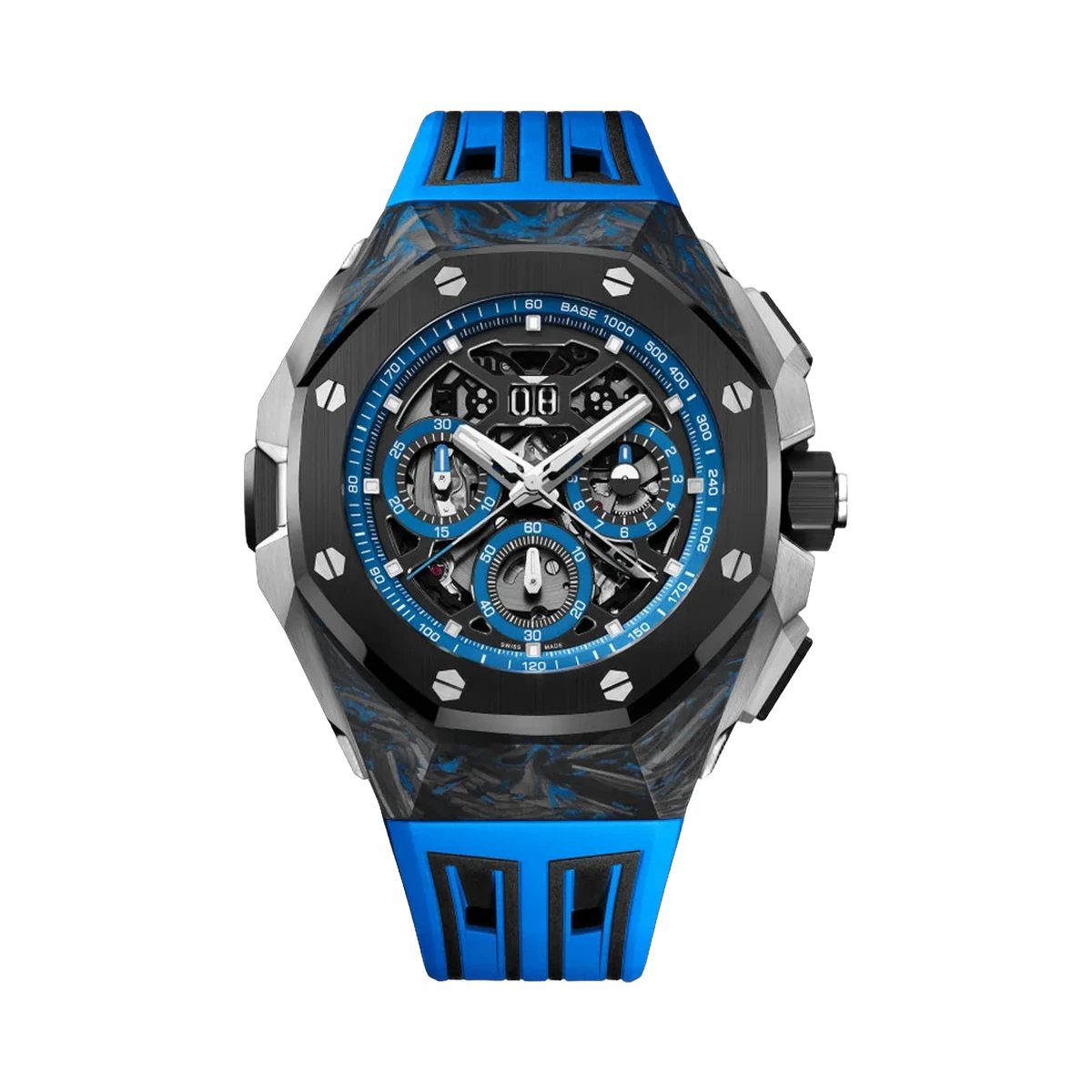 Audemars Piguet Royal Oak Concept Split-Seconds 26650FO.OO.D353CA.01 CFT Carbon 43mm Skelettzifferblatt Herrenuhr