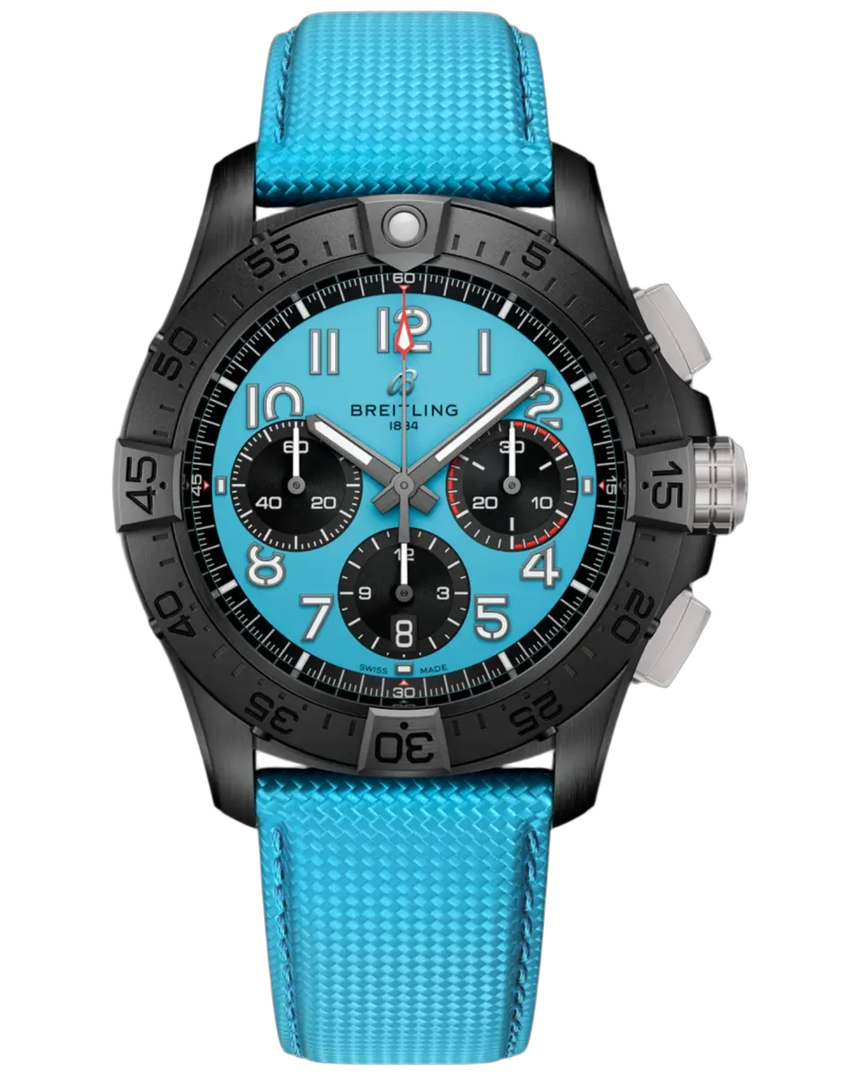 Breitling SB0146101L1X1 AVENGER B01 CHRONOGRAPH 42 NIGHT MISSION TURQUOISE