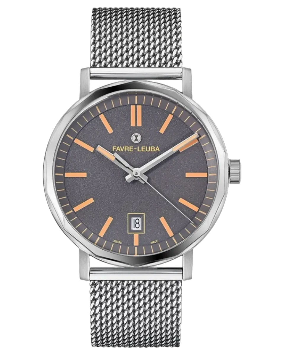Favre-Leuba Sandow 00.10301.08.71.21 Automatic Brown Dial