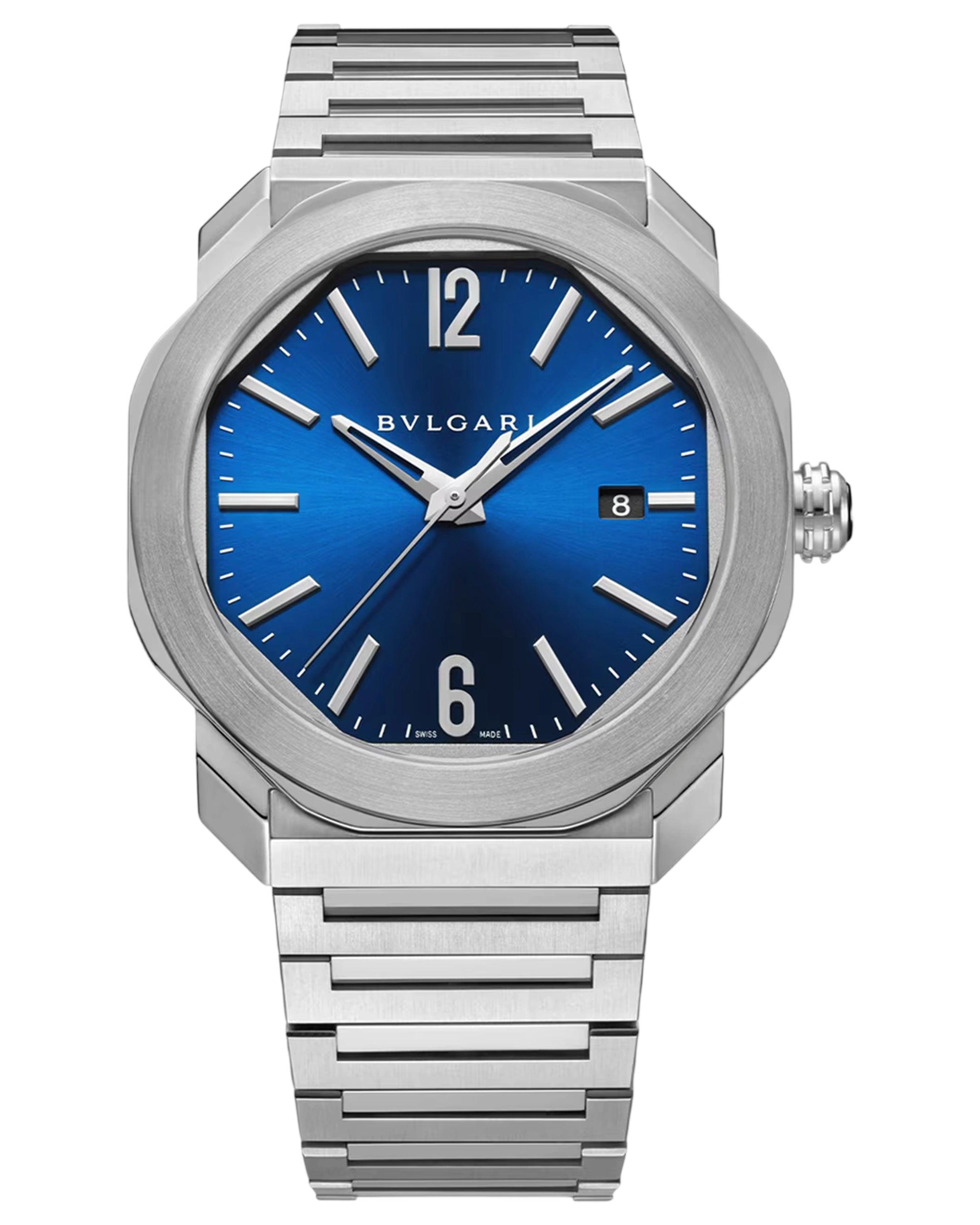 Bvlgari Octo Roma Automatic Blue 102856 41MM Stainless Steel