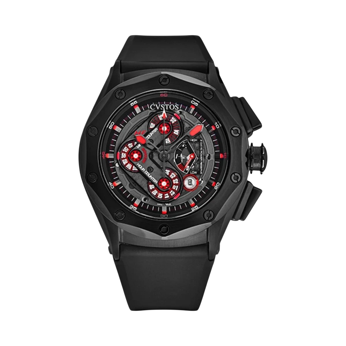Cvstos Challenge-R 50 HF Chronograph Limited Edition 50mm Black Dial Challenge-R 50 HF