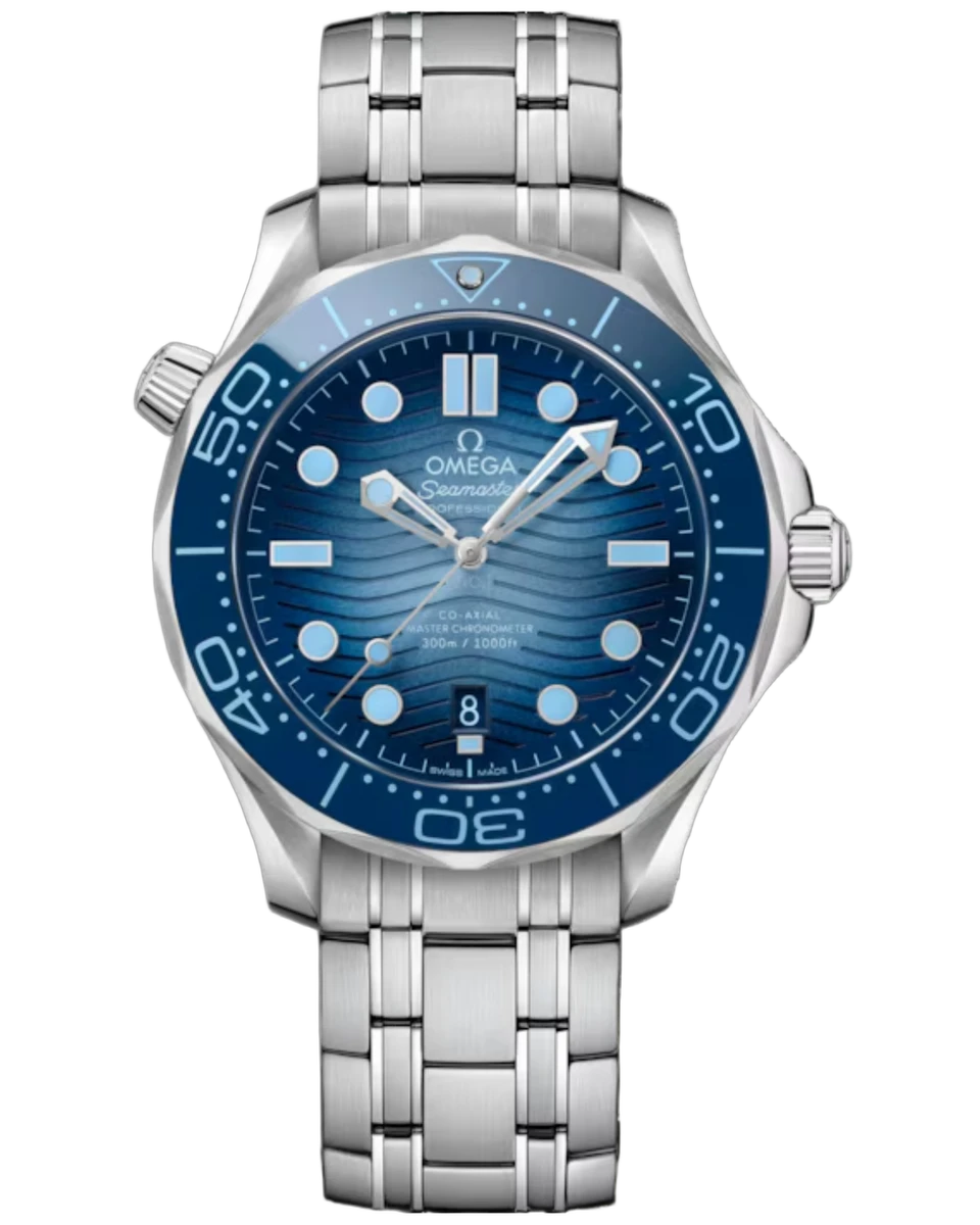 Omega Planet Ocean 600M Co-Axial Master Chronometer 210.30.42.20.03.003 Blue Dial 42mm Stainless Steel