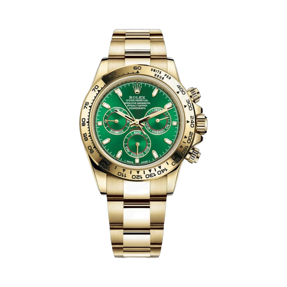 Rolex Cosmograph Daytona 116508 Grün John Mayer Oyster Perpetual 40mm Herrenuhr