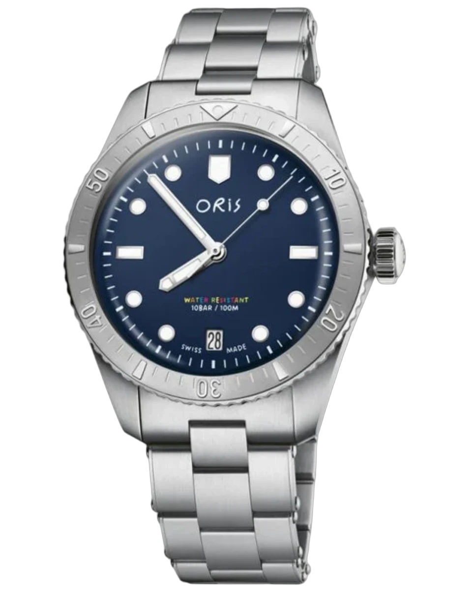 Oris Divers Sixty-Five Auto Blue Dial 38M (2nd unit) 01 733 7771 4085-Set LFP 38mm Stainless Steel