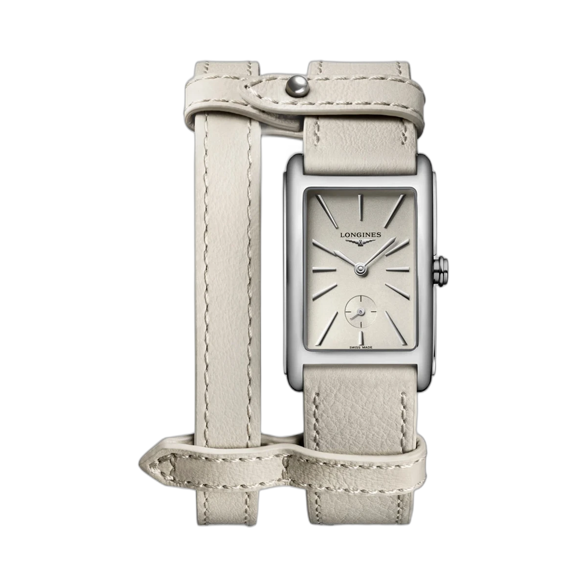 Longines Dolcevita Quartz Beige L55124792 23.3x37MM Stainless Steel